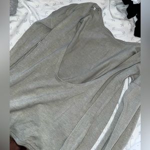 Lulu’s open back long sleeve